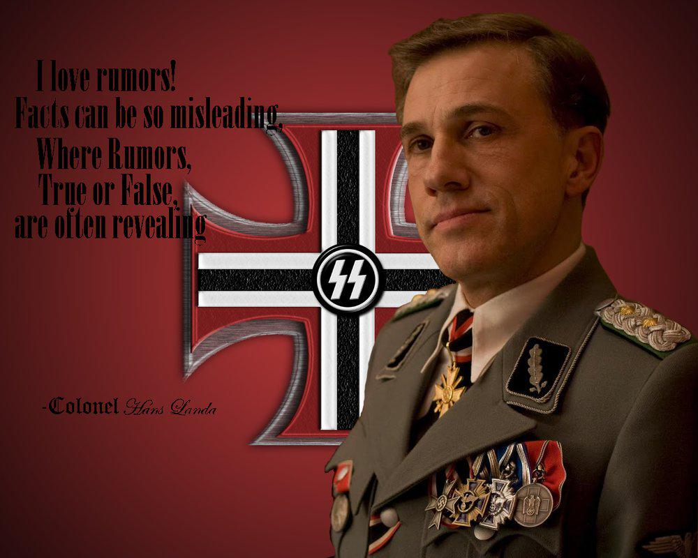Inglourious Basterds Wallpaper Hans Landa