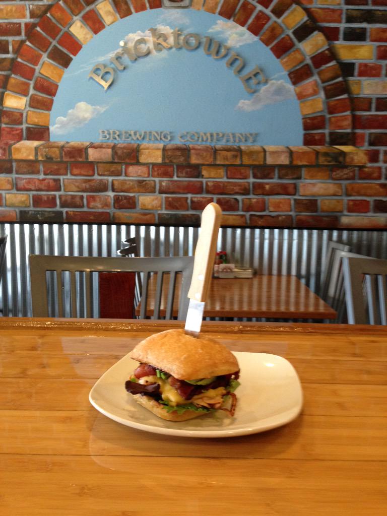 Roasted toasted smoked sandwich, honey turkey, crisp bacon, smoked Gouda, roasted garlic aioli, it's off the hook!