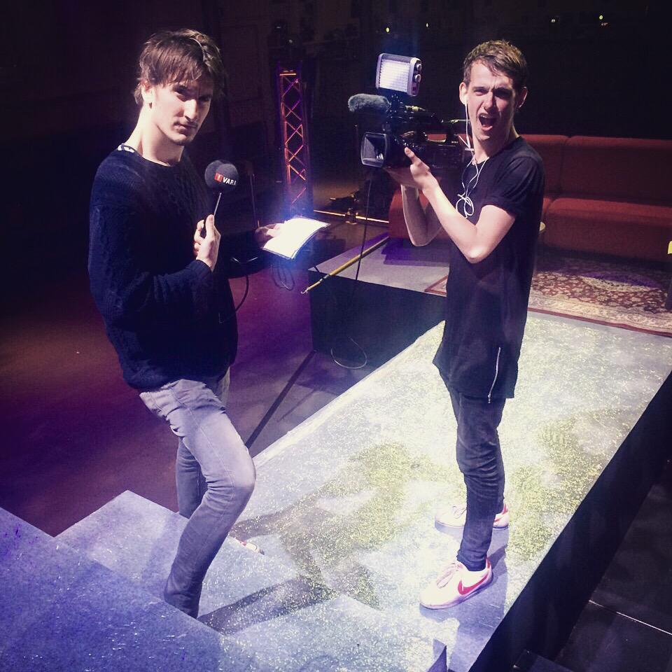 davidbenjamusic's tweet image. Vanavond debuut als backstage presentator bij #dbssw !