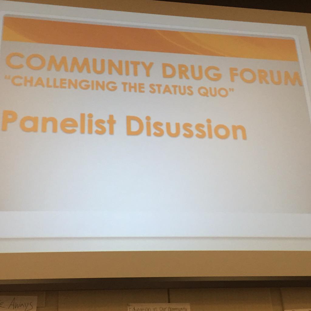DrugFree_MHC's tweet photo. We're now engaging in a panel discussion with some of our local community leaders. #DFMHC http://t.co/rybA5lJXPN