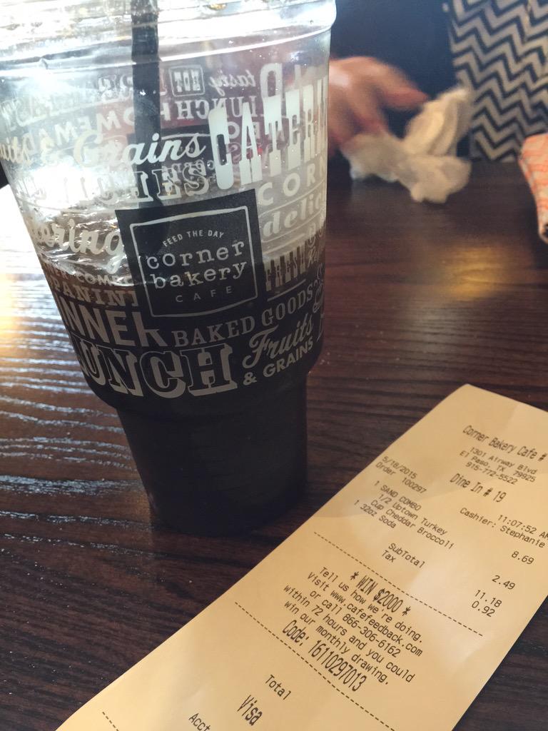 terrylion87's tweet photo. @CornerBakery has finally opened right down the street from work. Deciding where to go for lunch just got easy. http://t.co/OJTDIduvnr