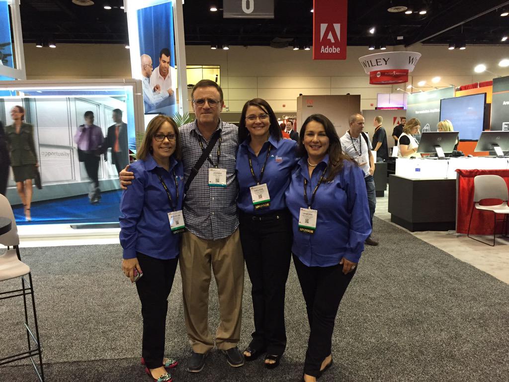 VBoett's tweet photo. Running into old clients at #ATD2015 @TTI_SI http://t.co/DVsEYcnTVo