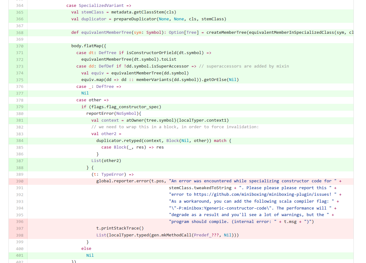 VladUreche's tweet photo. #Scala code coverage in github thx to @codecov! Install https://t.co/vlkIa9ssy2 and visit https://t.co/iZ8S3GigvZ http://t.co/blOyAXuaCx