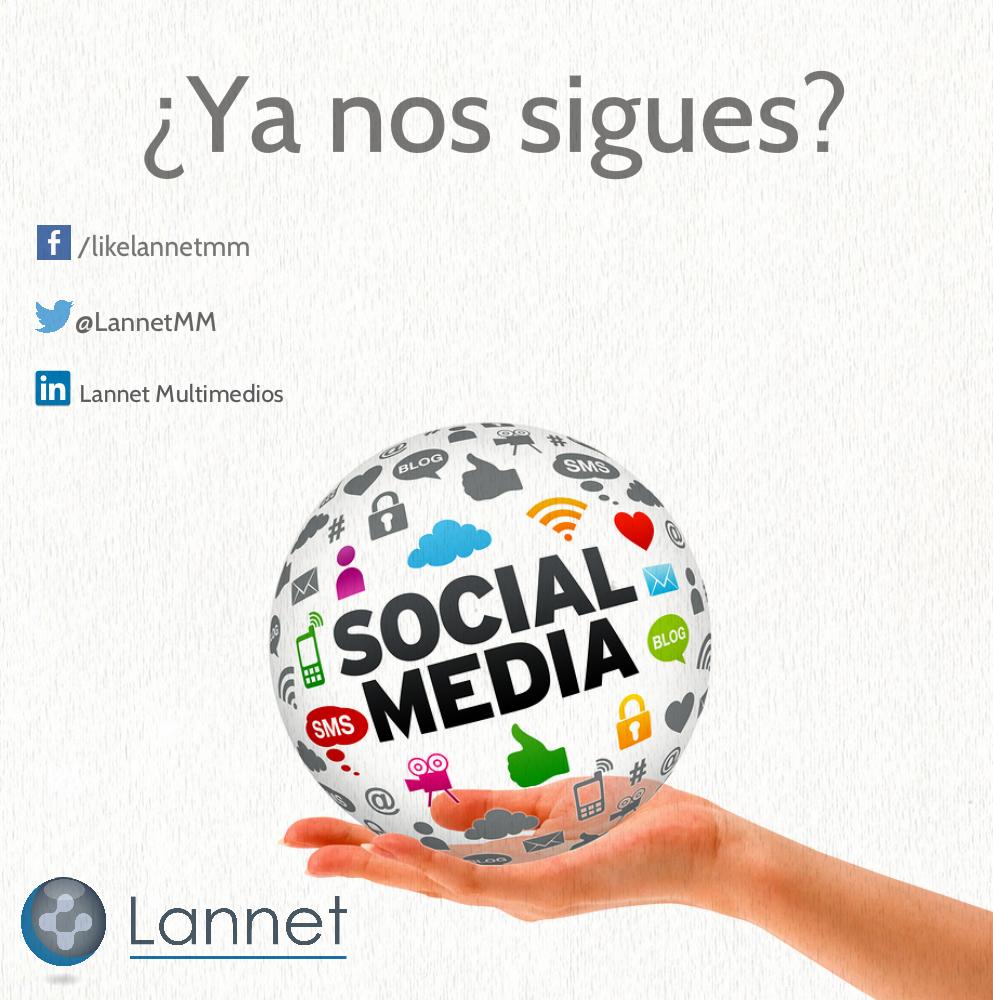 LannetMM's tweet image. ¿Ya nos sigues en todas nuestras #RedesSociales? #Lannet #Síguenos #SocialMedia
