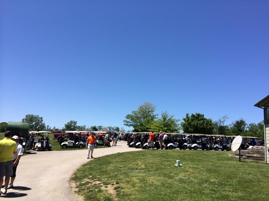 HannibalChamber's tweet photo. 19th annual golf tournament is about to get underway. Beautiful weather! http://t.co/MYDWyi26eR
