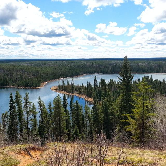 Saskatchewan's tweet photo. Sometimes you just have to take the scenic route! Photo by IGer coalnoise  #ExploreSask #HappyMayLong http://t.co/VyxwbPvHUm
