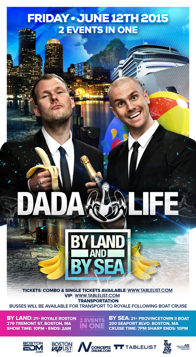 NVConcepts's tweet photo. The excitement and anticipation is growing for @dadalife by LAND and by SEA #DoTheDADA
Tix: http://t.co/y5qHI4CrKi http://t.co/RmO0Nmq6FJ