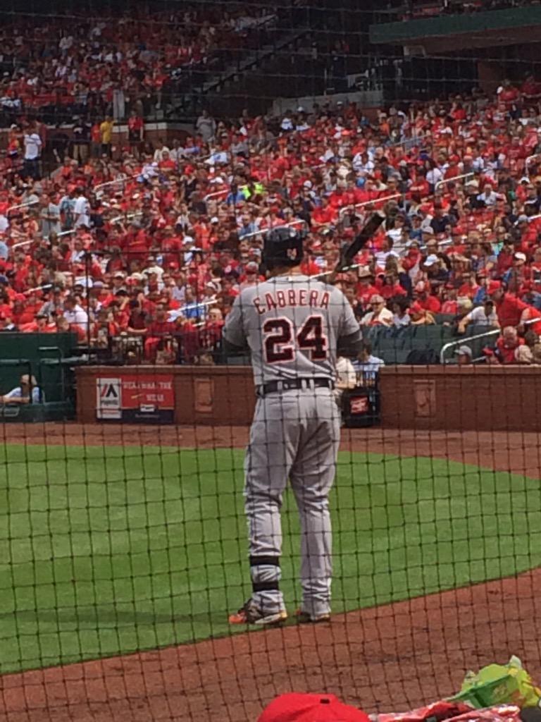 bburgrabe's tweet image. This dude is a beast. @MiguelCabrera always enjoy getting to watch the games best when they come to @Cardinals