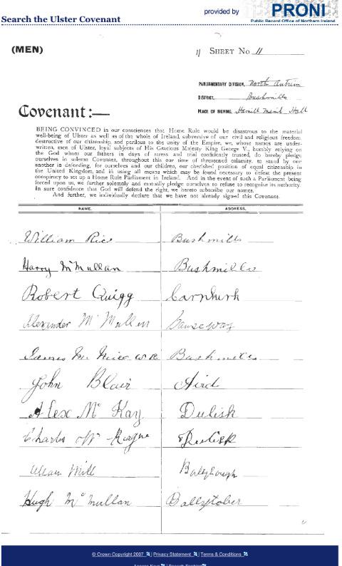 brianjohnspencr's tweet photo. Today was very special.
Discovered that my relatives from Bushmills signed the Ulster Covenant.
Thanks to @NevinT. http://t.co/gr0NLGL9OB