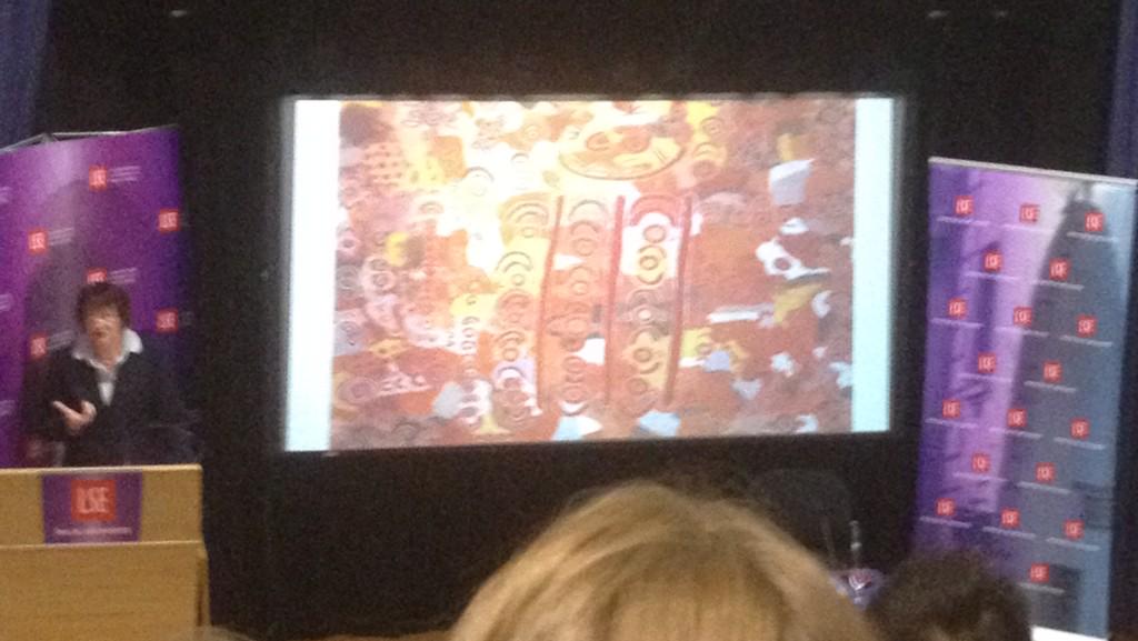 Aboriginal art from Australia contains embedded knowledge about gender issues #LSEConnell http://t.co/A5FY9Wgcbi