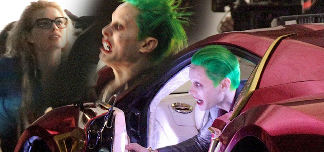 Marvel_Freshman's tweet photo. Better Look At Jared Leto's 'Joker' &amp; Margot Robbie's 'Harley Quinn' In SUICIDE SQUAD Set Pics http://t.co/ONxqFSGsYQ http://t.co/8dXZv6U6xX