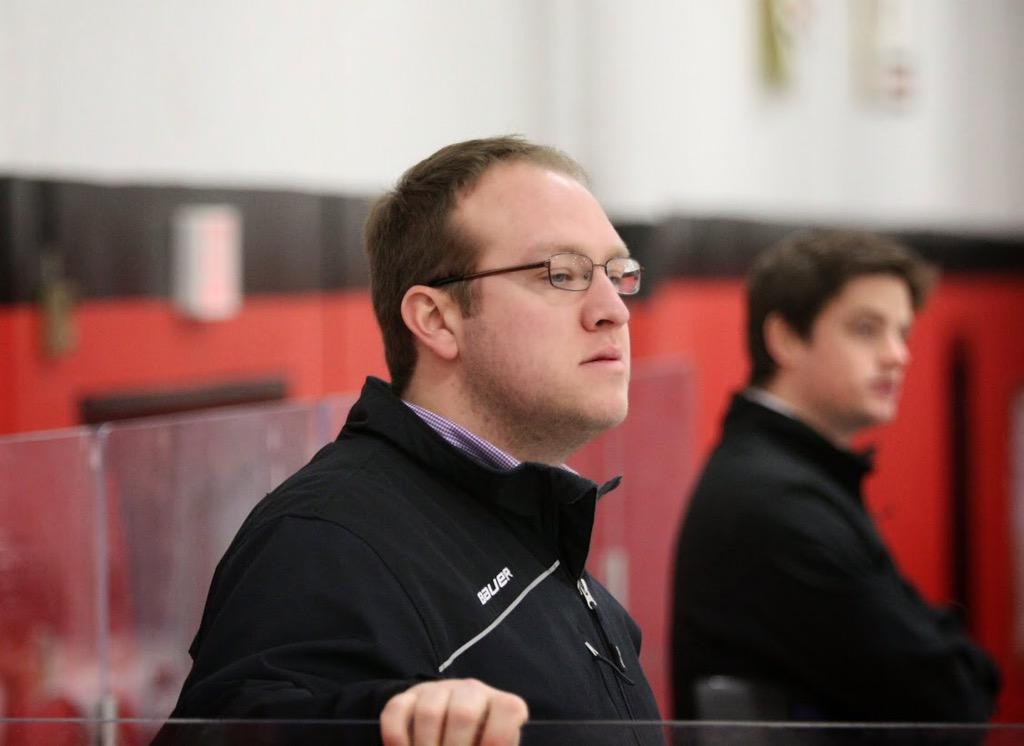 AAPuck's tweet photo. Everyone help us wish assistant coach @JohnOConnor8 a very happy birthday! #corners #icecadets #wadetours #lisa http://t.co/H0SbzztnO6