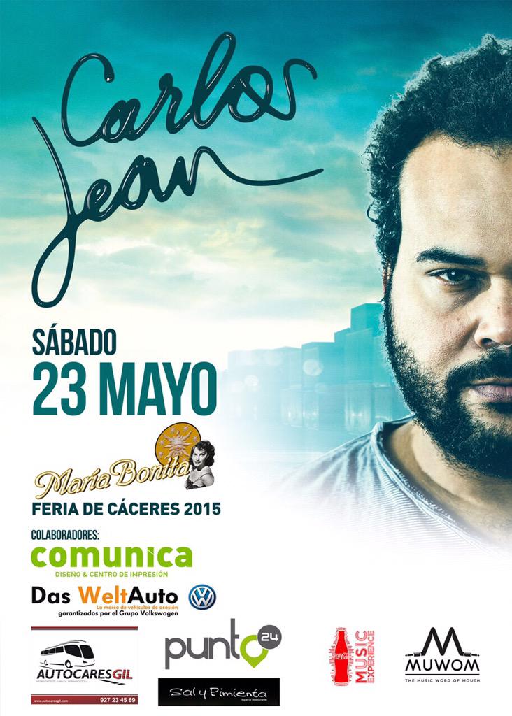 MariaBonitaCC's tweet photo. RT‼️
BOMBAZO‼️
Sábado 23 Mayo en nuestra #FiestaPrivada #Xaniversario 

Con nosotros @carlosjean 
#ILoveMariaBonita http://t.co/vl3uOgNfmJ