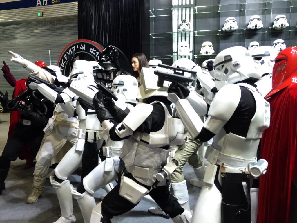 501stChinese's tweet photo. @501stLegion Chinese Garrison Booth at #SHCC by ReedPOP.  Best Time Ever！（May.16，17，Shanghai, China） http://t.co/klPeGPw6JG