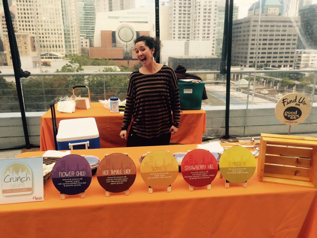 #SFSBE2015  SF Flavors @ small business week come join us 135 4th St. Fourth Floor, San Francisco