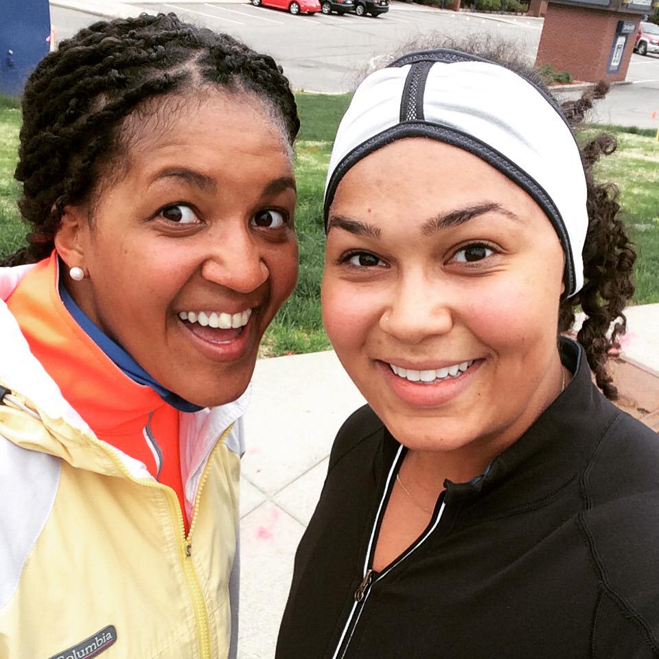 Yes, it's cold. Yes, we ran anyway. #trainintherain #dedication #minnesotaelements #ironmantraining #imaz #twoadays