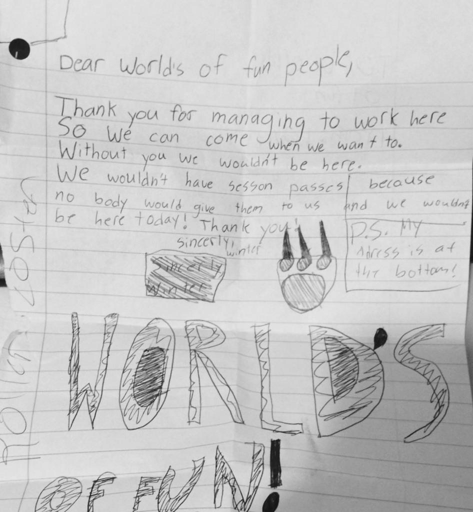 parkoneteam's tweet photo. Dropped off at the gate today! This is why we do it! #ops2015 http://t.co/iJhz5BXf5X
