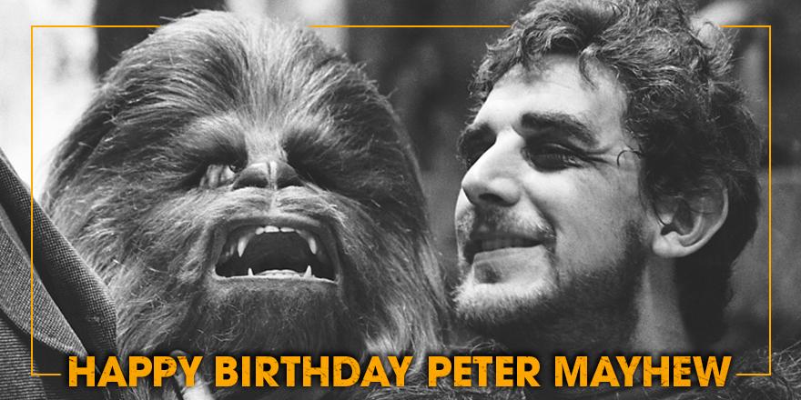 Happy Birthday to as Peter Mayhew turns 71 today. 