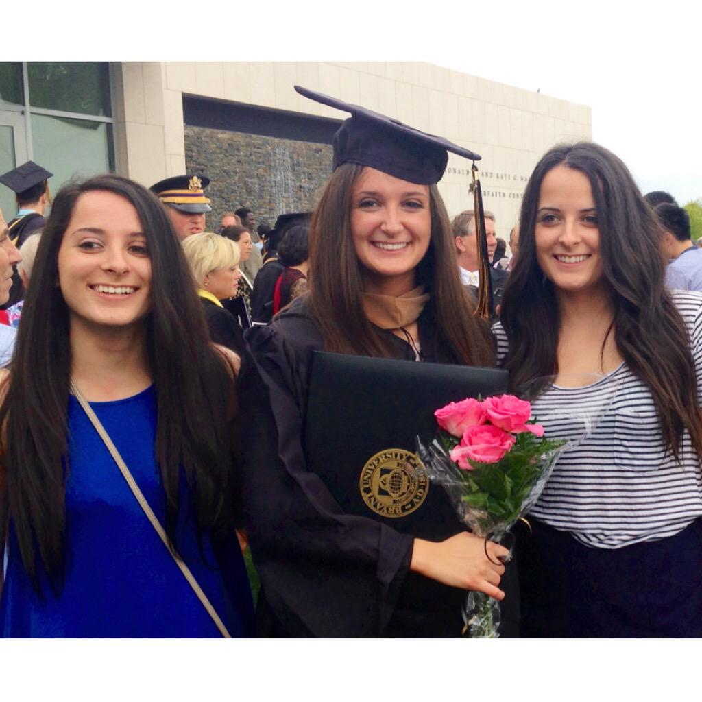 Officially a Bryant University graduate! 🎓🎉