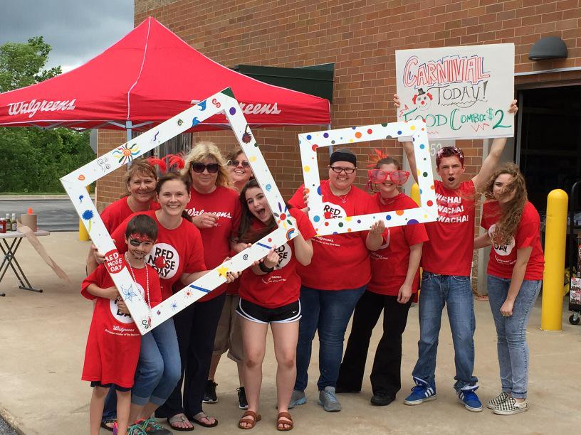 Region20RedNose's tweet photo. #wag11311 carnival day on 5/16 and raised $335... And winner of RedFlair day pic for the week! http://t.co/YSpprwEgfs