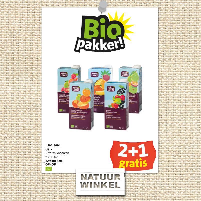 Pak mee, de Bio-Pakker van deze week! De actie loopt tot en met 24 mei en ... op = op!