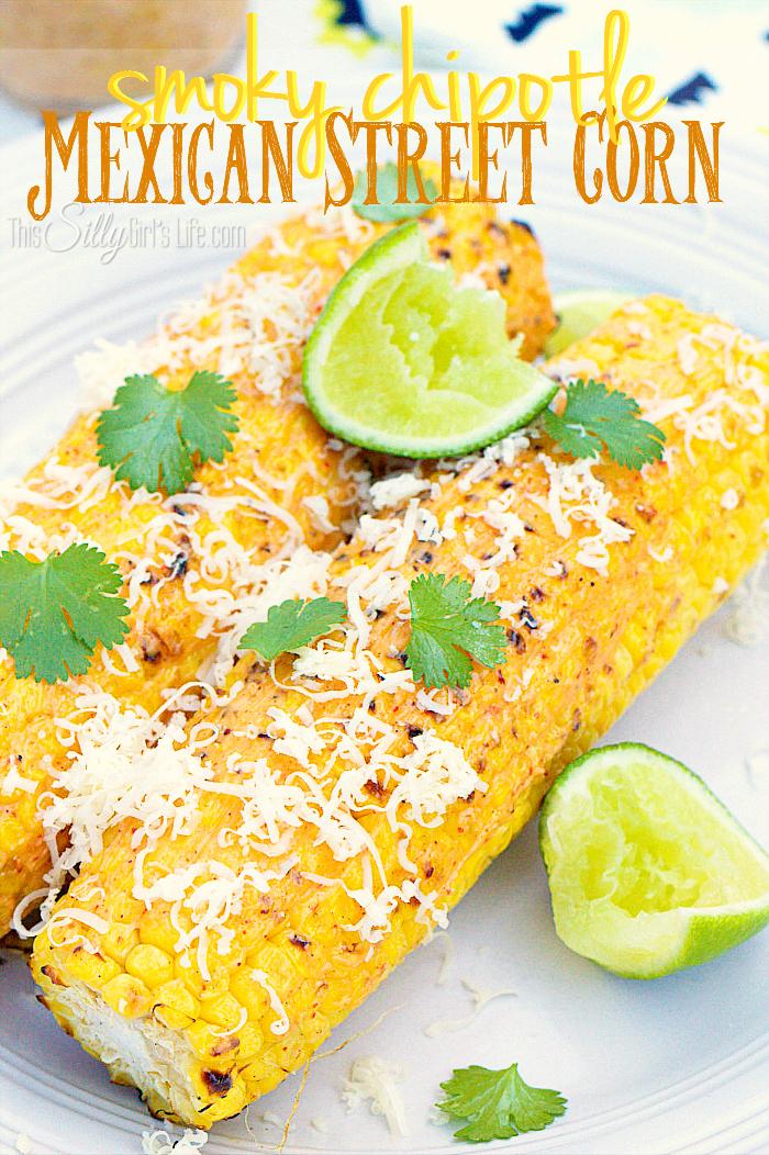 Smoky Chipotle Mexican Street Corn featuring <a href="/OloFoods/">Olo Foods</a> thissillygirlslife.com/2015/05/smoky-…
