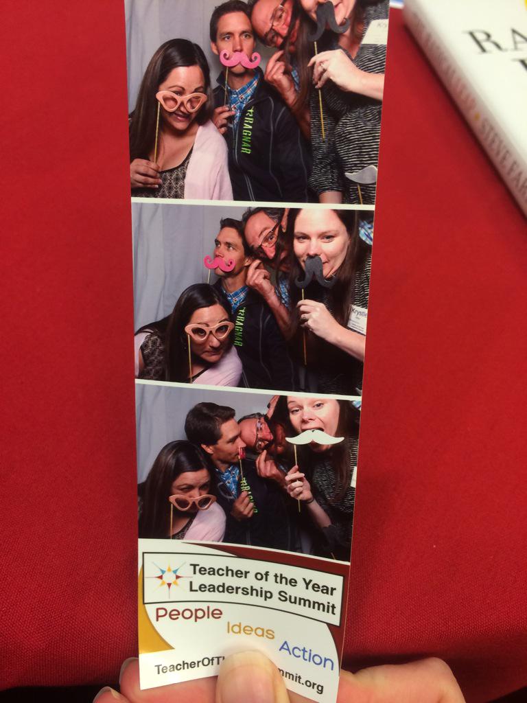 krystlemmiller's tweet photo. Thank you #toysummit awesome photo booth @mrhanel @MrMattox1 http://t.co/57sM6Uy328