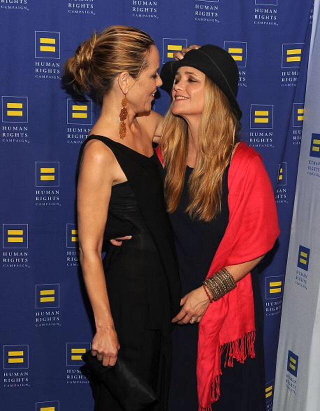 AsPerMaria's tweet image. They are so in love. Love this pic! @maria_bello @ClareMunn #GirlBosses