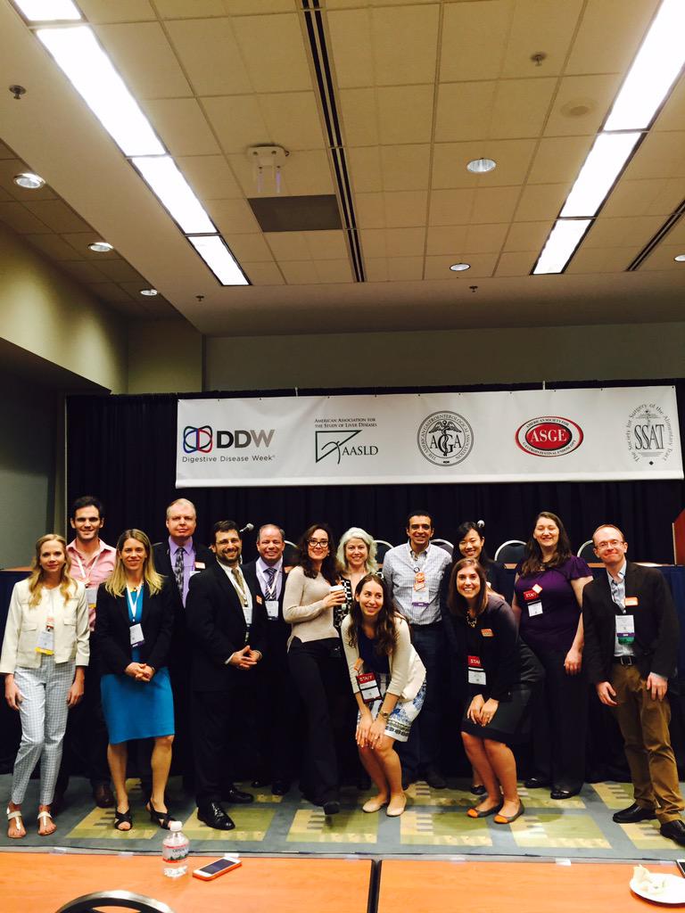 DDWMeeting's tweet photo. #DDW15 tweeters at this year's tweetup! Thanks for engaging and live tweeting at the meeting. http://t.co/9I2uZ5T3IJ