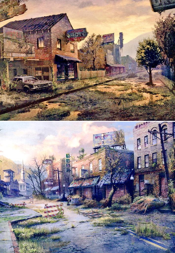 Games_Architect's tweet image. Modelling decaying towns in #TheLastOfUs giving a sense of time. #TLOU #PS4 #PS3 #architecture #gamedev #gamedesign