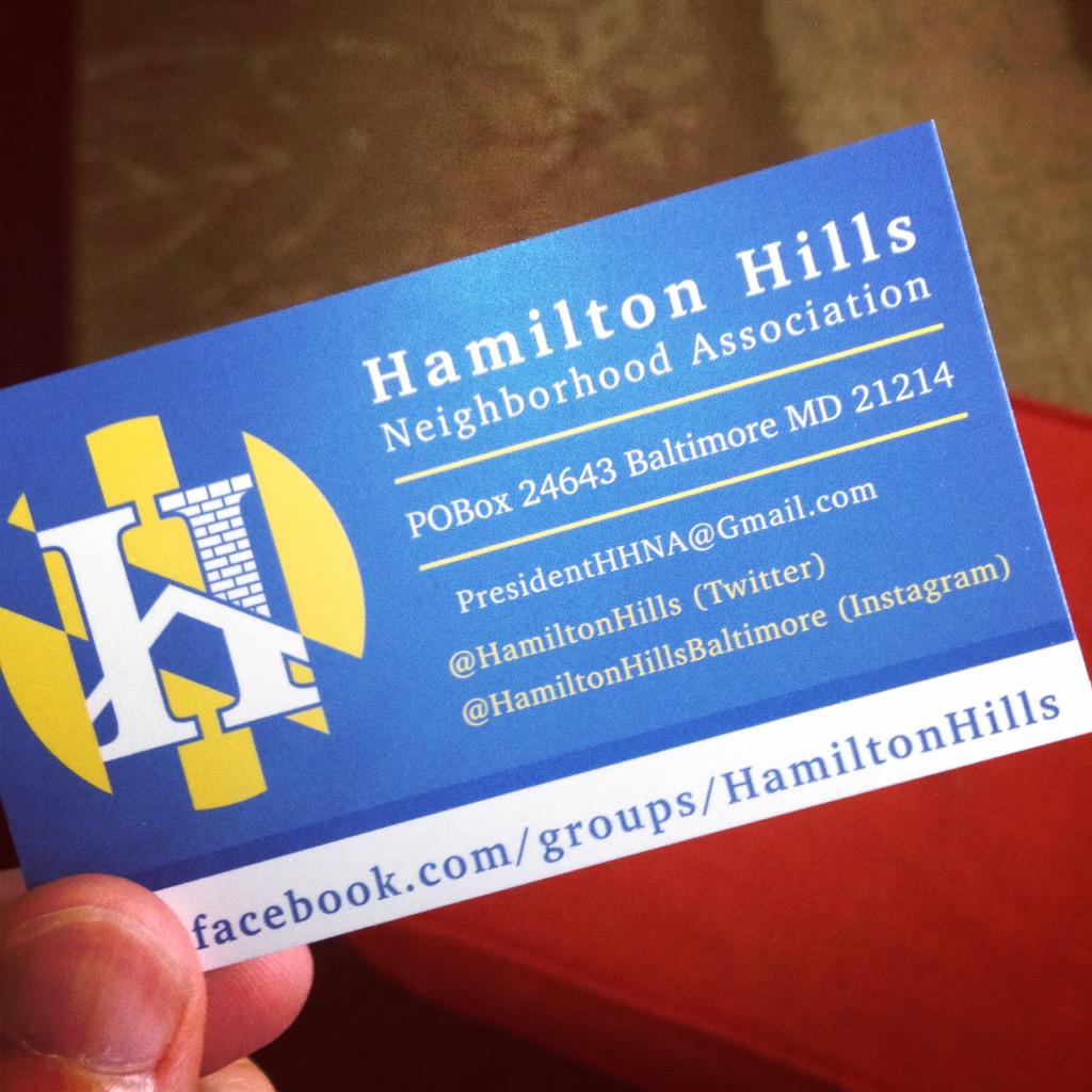 HamiltonHills's tweet image. HHNA's new contact cards arrived! #designlocal
