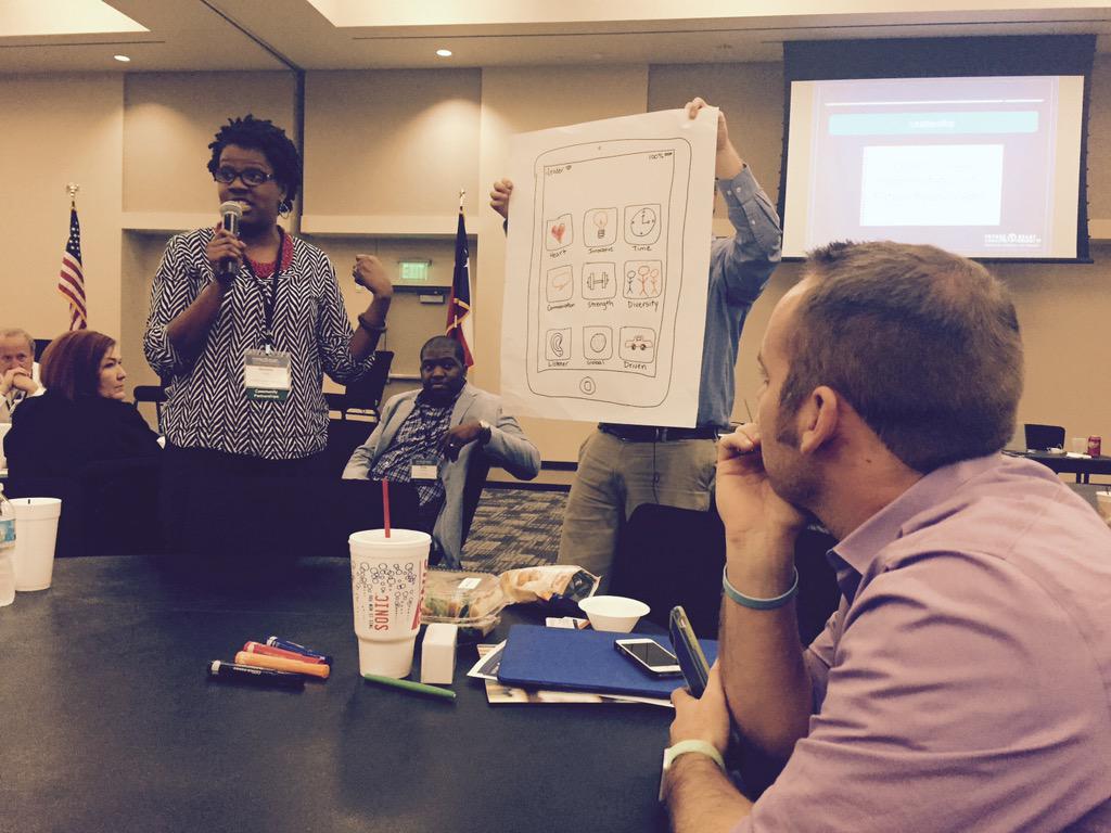 Fantastic &amp; creative visual of a #futureready leader from <a href="/wykeshahayes/">Dr. Wy Leads</a> and team: ❤️, strength &amp; diversity... Oh my!!
