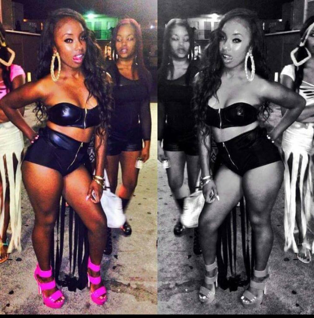 Caakeonhisfacee's tweet photo. Gunn in purse bitch I came dress to kill๐๐ #Tb #bday2014 #DntactlikeyouForgot #GOTEMM๐๐ http://t.co/RpTEs0Qk47