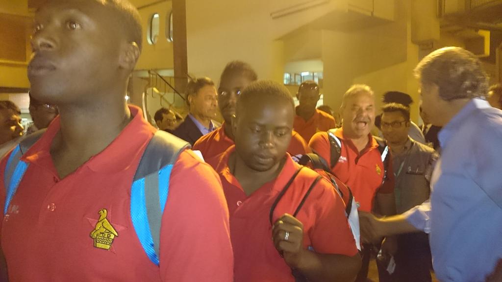 TheRealPCB's tweet photo. After six years #CricketComesHome to Pakistan #PAKvZIM @ZimCricketv http://t.co/xPpfGIKgEC