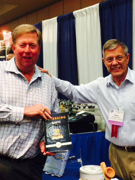 Dr. Kiemele making new friends at ITEA's Test Instrumentation conference in Las Vegas