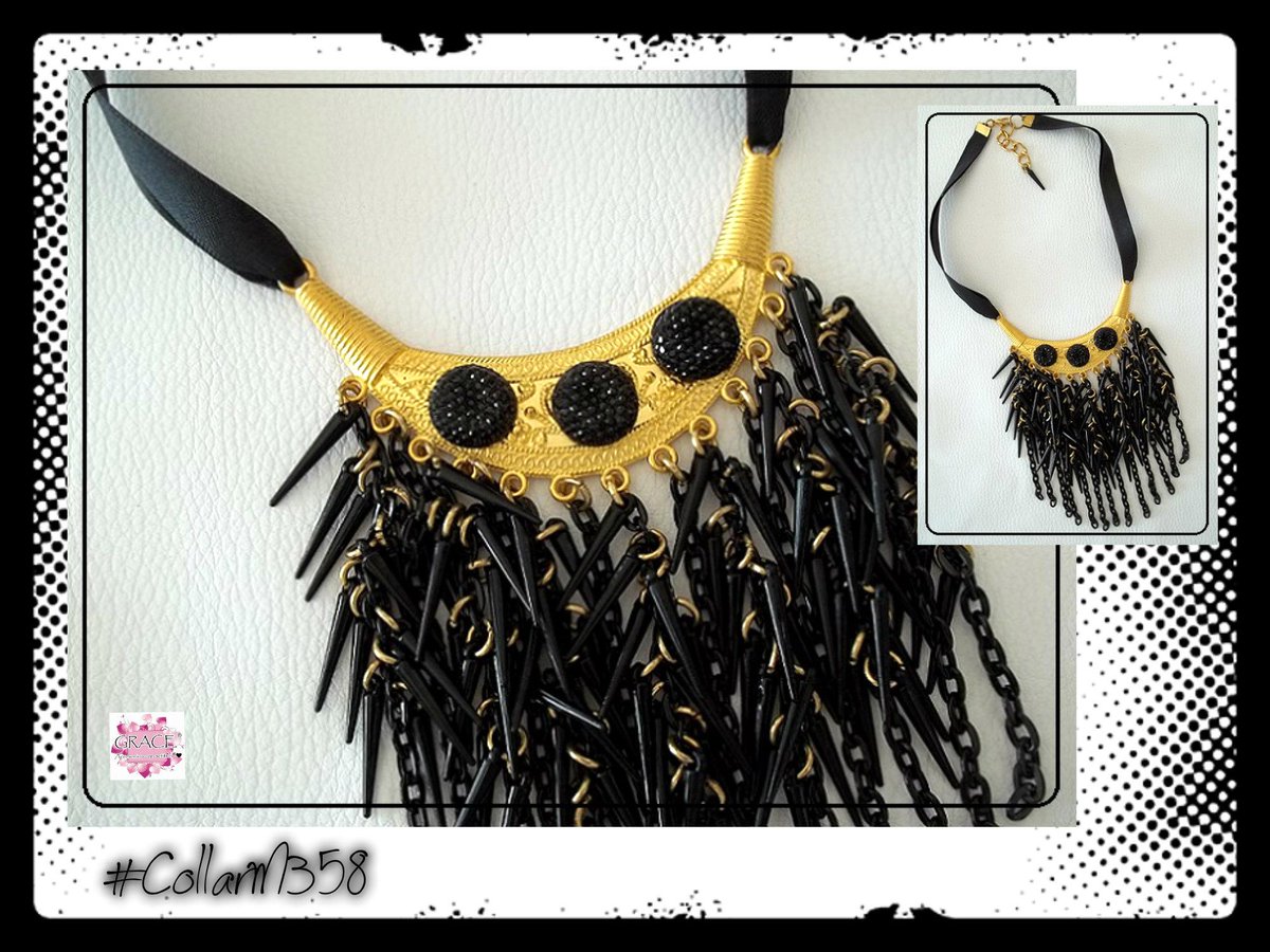 GRACEaccesorios's tweet photo. Enamorada del #CollarM358
Pedilo YAAA ... #YoTeAvise
#GRACEaccesorios #Accesorios #Accesories #Moda #Fashion #Style http://t.co/c14O9JWRKr