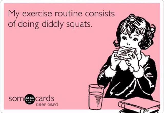 MrMJRichards's tweet photo. Sometimes this is as much motivation as I have. Then, at other times I feel quite the opposite. #DiddlySquats. http://t.co/Hm62w24unG