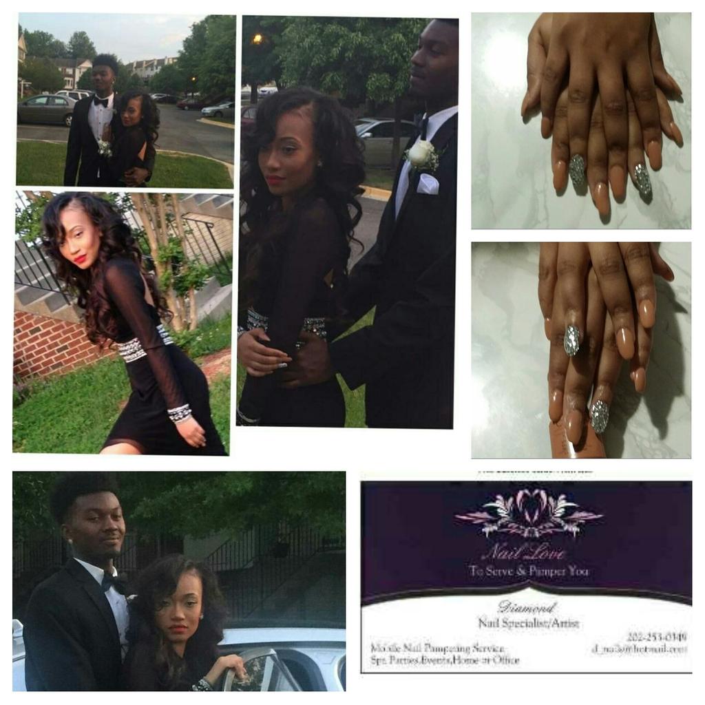 DiamondNailTech's tweet image. Prom Work Done! NAILS by @DiamondNailTech &amp;amp; Dress Alterations by @jhazthehatman1 @JhazTheHatman