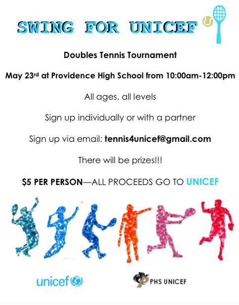 phs_unicef's tweet photo. Officer Apps due this Wednesday. Points due next Tuesday. TENNIS TOURNAMENT THIS SATURDAY! #Swing4UNICEF http://t.co/SxT7dwMbBc