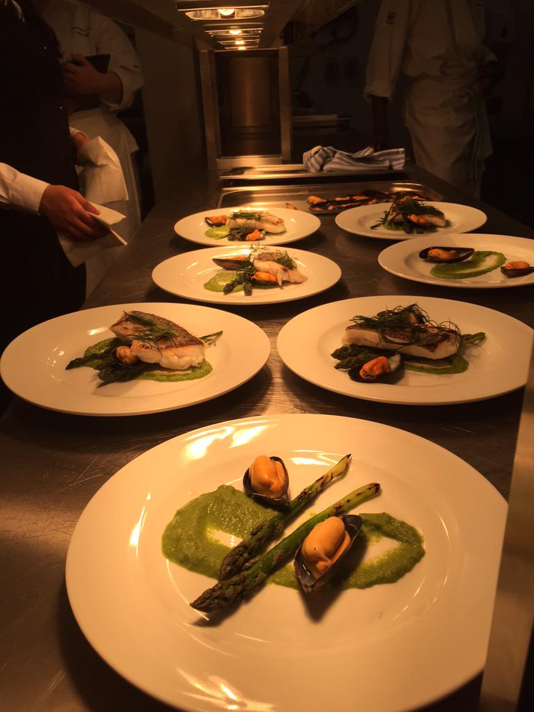 BR6Restaurant's tweet photo. It was a great night #BR6 @BromleyCollege Pictures from the hotplate! #Take6Chefs+1 http://t.co/9owX7cqFu4