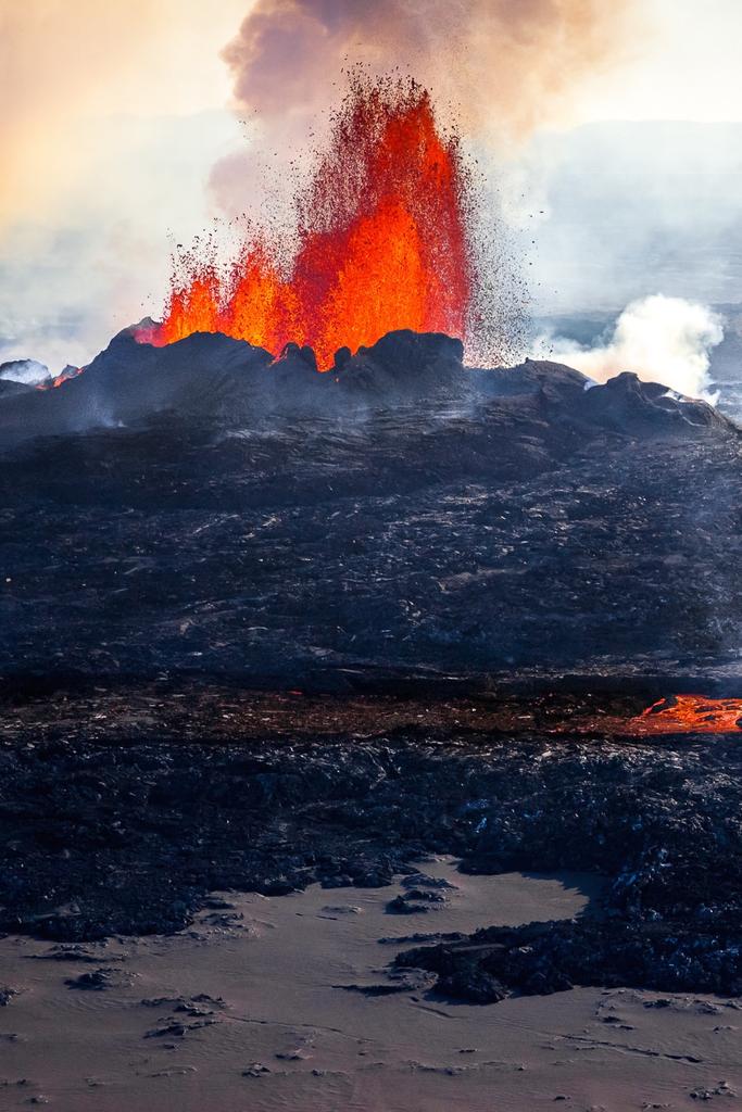 "My soul is like a volcano"