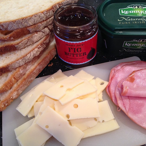 turanobread's tweet photo. Turano Tip: Spread some fig butter to your ham and cheese sandwich! #dinner #recipeforinnovation http://t.co/EB9Zp45iGn