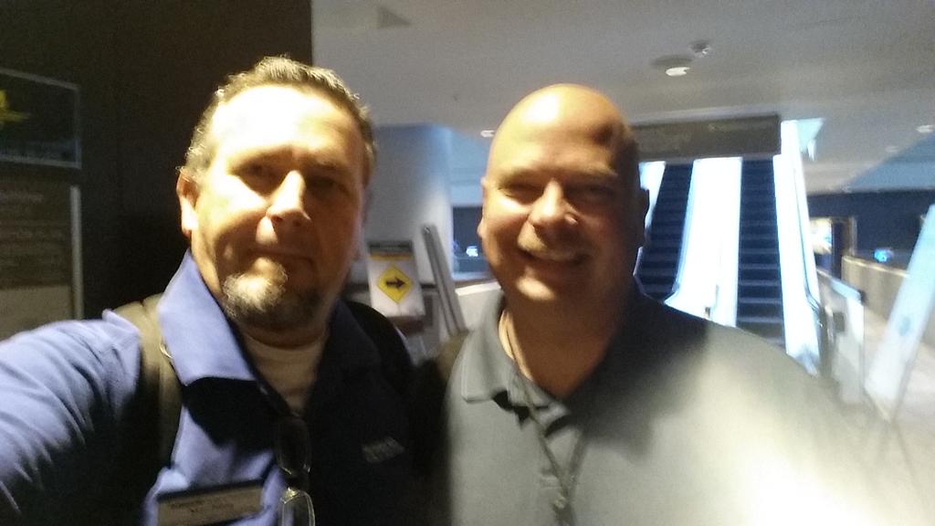 Nico_Gizmo's tweet photo. #SUGA2015 with Rodney Overton from Town of Cary, NC http://t.co/3zue72d5aF