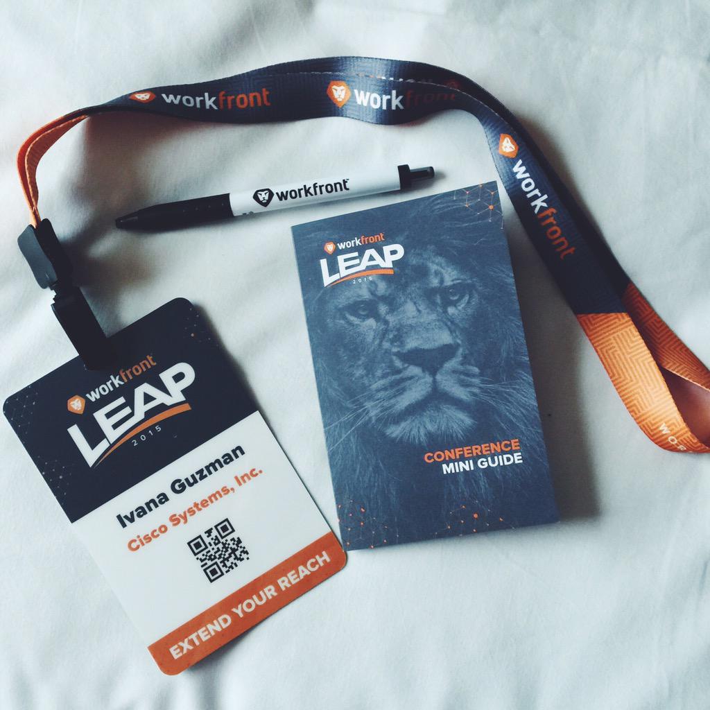 _iguzman's tweet photo. Happy Monday from #2015LEAP! #Workfront #Cisco http://t.co/ecPXfEHyz7