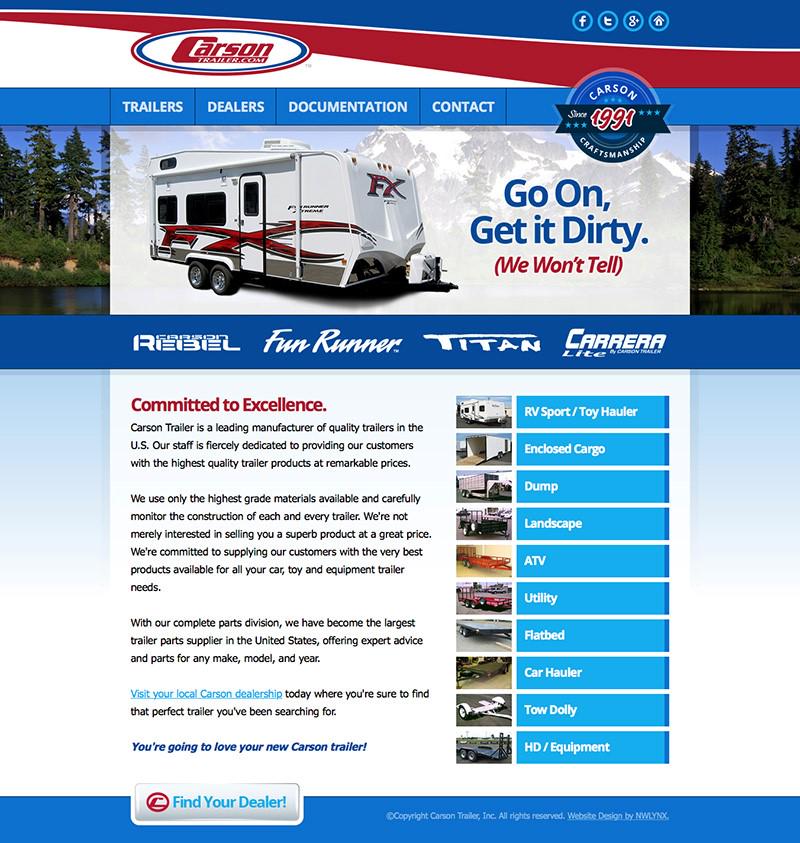 CarsonTrailer's tweet image. The all new CarsonTrailer.com. Come take a look.