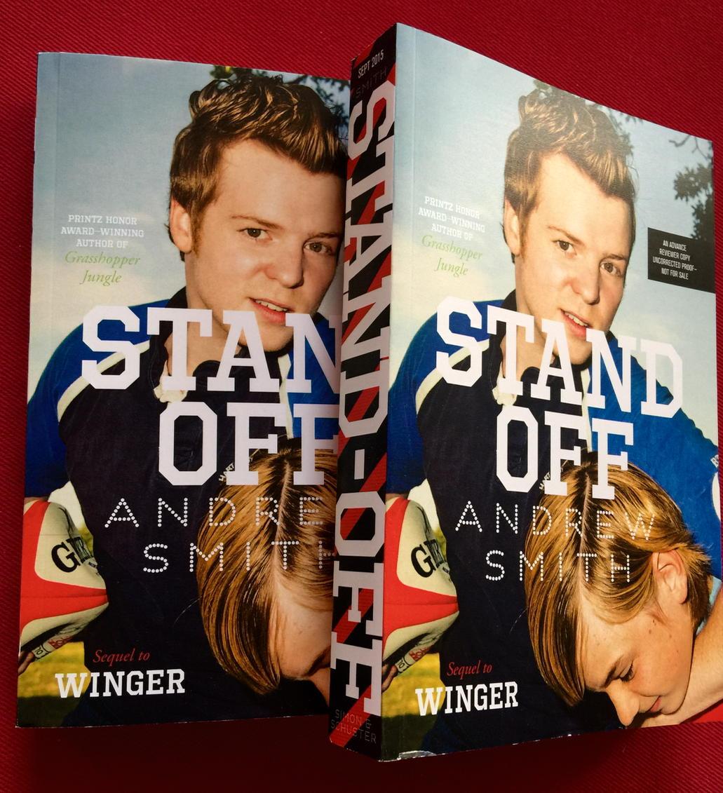 marburyjack's tweet photo. The actual ARCs have arrived. STND-OFF is coming September 8, 2015. http://t.co/UmSkvs1izp