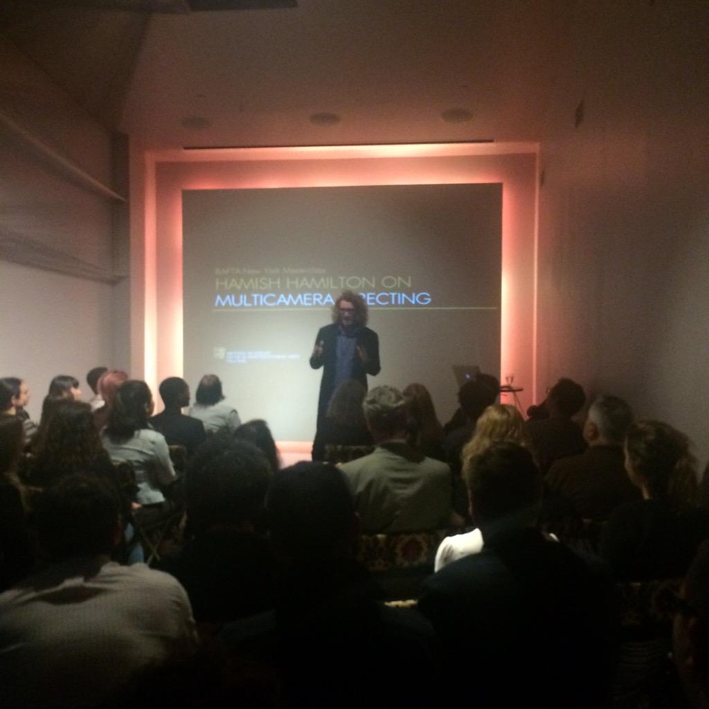 Packed house at the <a href="/HHamiltonTV/">Hamish Hamilton TV</a> Masterclass. #IWNY2015