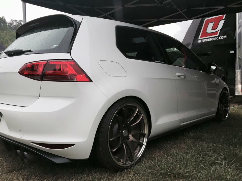 johnunitronic's tweet image. .@VWvortex stopped by to get their #MK7 #GTI flashed with our Performance Software @SoWoshow #Unitronic #VW