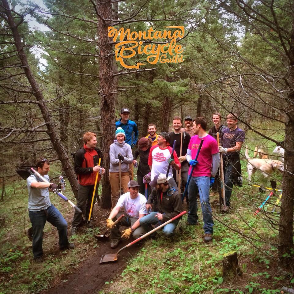 montanaenduro's tweet photo. A total of 22 came out to help tonight on Eddye trail! Trail looks great after the @montanaenduro #Helenduro! http://t.co/QiXBrQbzbV