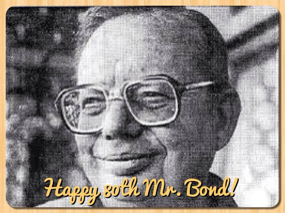 And the duck turns 80. Happy Birthday, Mr. Ruskin Bond. Eternal love to you. :) :) 